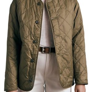 Rag & Bone Reversible Quilted Faux Shearling Jacket